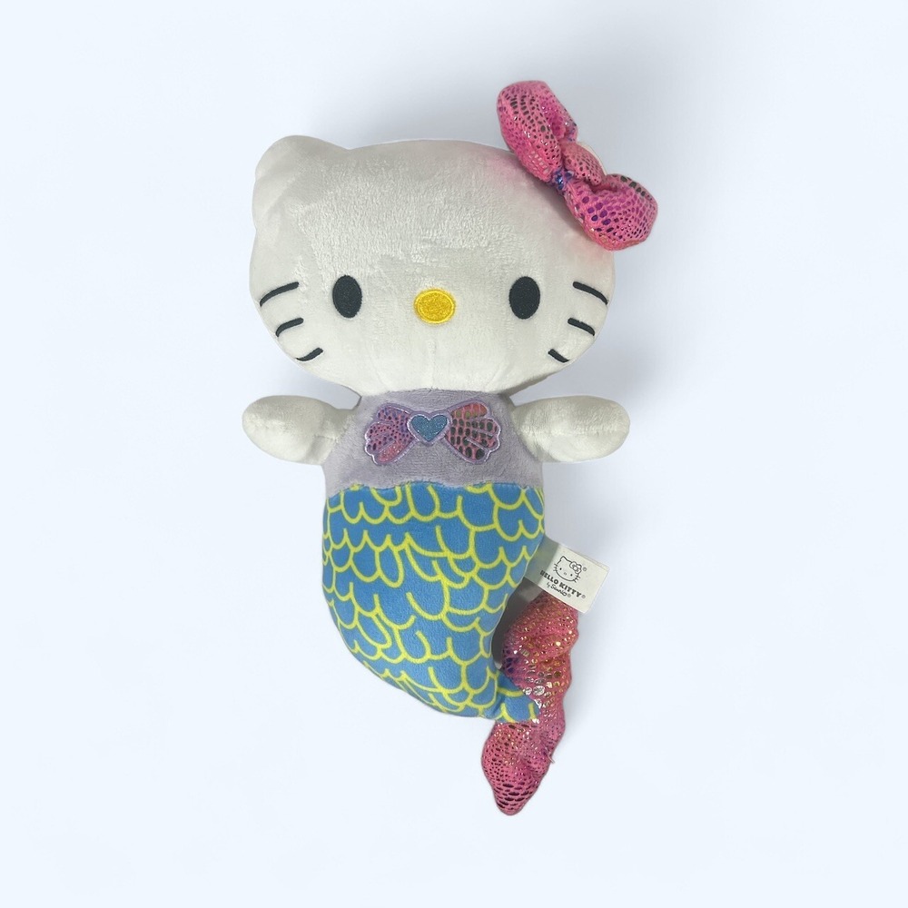 Sanrio‎ Hello Kitty Mermaid Plush Figure Stuffed Girls Gift Toy Doll 12"